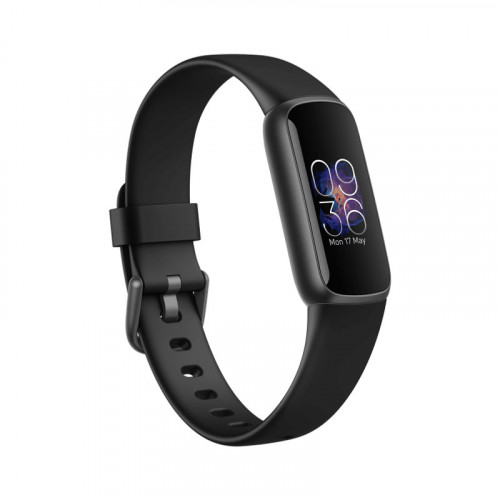 Фітнес-браслет Fitbit Luxe Black/Graphite Stainless Steel (FB422BKBK)